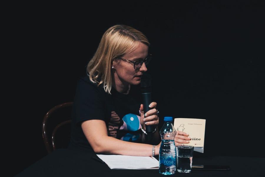 Promocija knjige „Stovarište“ Sergeja Trifunovića<br />